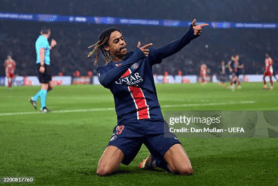 O PSG antecipa o pagamento de Bradley Barcola para colaborar com o Lyon na tentativa de evitar o rebaixamento