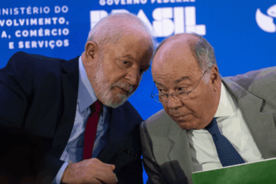 Lula se reúne com Mauro Vieira no Alvorada
