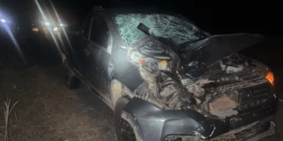 Pedestre morre atropelado por picape na BR-316, em Peritoró