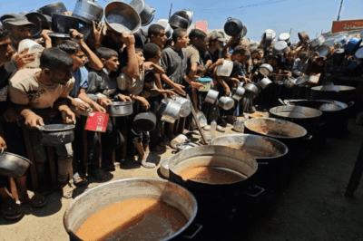 Gaza: fome mata mais 9 palestinos e total de vítimas chega a 122