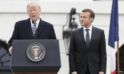 Trump diz que decisão de Macron sobre Palestina “não importa”