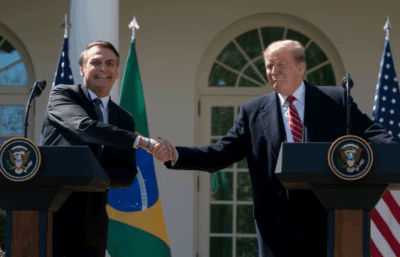 Trump cita Bolsonaro em ordem executiva que definiu tarifaço ao Brasil