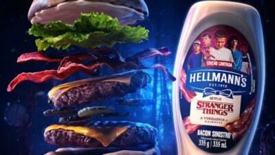 Hellmann’s lança maionese sabor Bacon Sinistro inspirada em Stranger Things