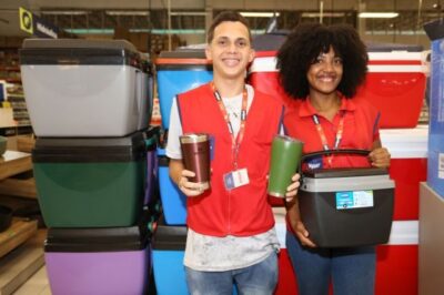 Produtos para a folia e sorteio de prêmios nas lojas Potiguar