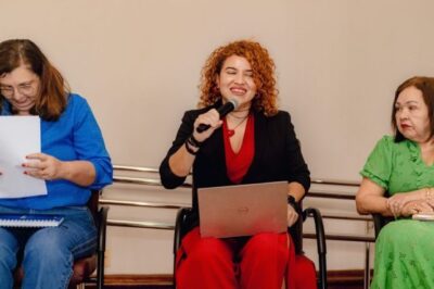 Escritora Lindevania Martins apresenta palestra na Biblioteca Pública Benedito Leite