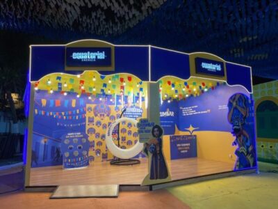 Energia, cultura e diversão: o estande da Equatorial é parada obrigatória no Arraial do Ipem