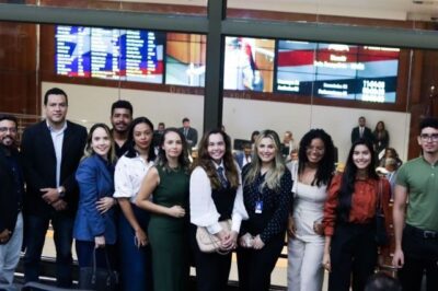 Alunos do curso de Direito do CEST realizam visita técnica à Assembleia Legislativa do Maranhão