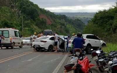 VÍDEO: Grave acidente é registrado na BR-222