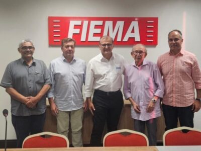 FIEMA recebe representantes da AGROBALSAS para debater parcerias