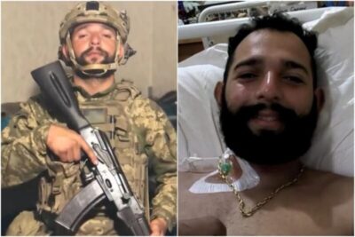 Imperatrizense recrutado pelo exército ucraniano tem perna amputada após pisar em mina