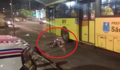 VÍDEO: Assaltante passa mal ao ver policiais militares e morre no Maranhão