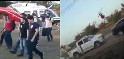 “Novos ricos do Maranhão”? Abordo do helicóptero do 12, aliado de Weverton Rocha leva vaia ao descer em evento do 15…