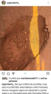 Os bueiros pintados de Flávio Dino…