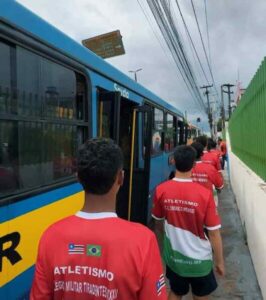Delegação de Pinheiro segue para Guimarães onde participa da etapa Regional do JEM’s