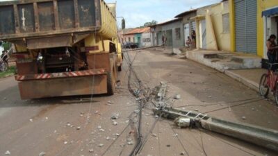 Balanço 2024: Maranhão registra mais de 1.600 acidentes com veículos batendo em postes de energia elétrica