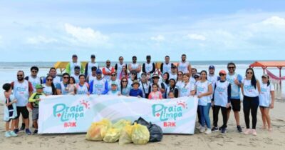 BRK realizou mutirão Praia + Limpa em São José de Ribamar