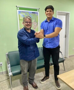 Coordenador de Juventude visita IFMA Campus Araioses e é recebido pelo Diretor Geral