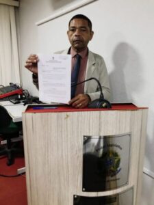 Atendendo pedido da população, Ednilson do Kantão solicita serviços de infraestrutura para o Jardim Tropical