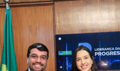 Em Brasília, Lázaro Martins agradece emenda de 2,8 milhões para Timon destinada pela Deputada Amanda Gentil