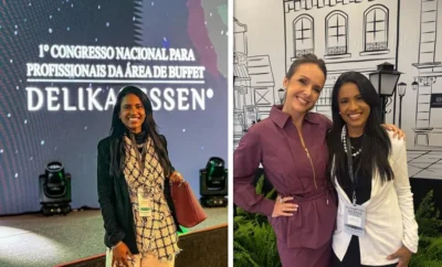 Chef Larissa Carvalho, do Buffet Esplendor, participa do maior evento de gastronomia do país