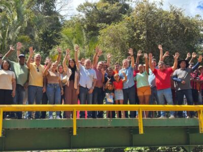 Leandro Bello cumpre agenda intensa em Timon com inauguração de pontes e participação em arraiais na zona rural