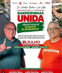 Prefeito e ex-prefeito se unem contra grupo de Iracema Vale em Barreirinhas….