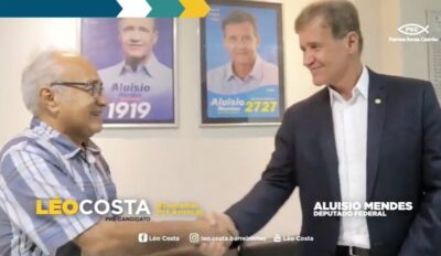 Léo Costa se reúne com o Deputado Aluísio Mendes firmando parcerias