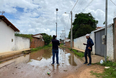 Prefeitura de Araioses inicia levantamento para resolver problemas de alagamentos nas ruas