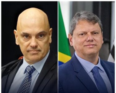 Moraes, do STF, afirmou que vai oficiar o governador de São Paulo, Tarcísio de Freitas