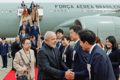 Lula chega ao Japão para fortalecer parcerias comerciais