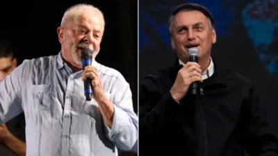 Pesquisa aponta embate entre Bolsonaro e Lula para 2026