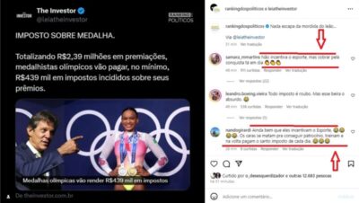 Taxa olímpica….