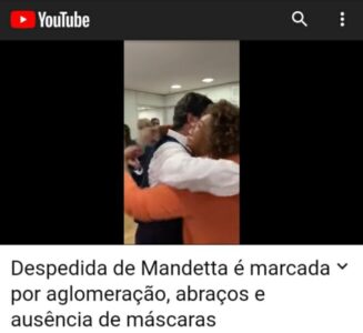 Fica em casa? Veja no video: De saída do ministério, Mandetta resolveu “tirar a máscara”…