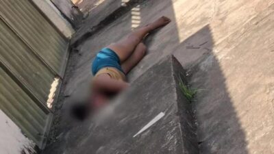 Marido agride mulher que fica desacordada em rua na Cidade Olímpica, em São Luís