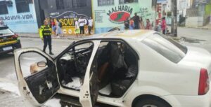 Princípio de incêndio em veículo mobiliza bombeiros em São Luís