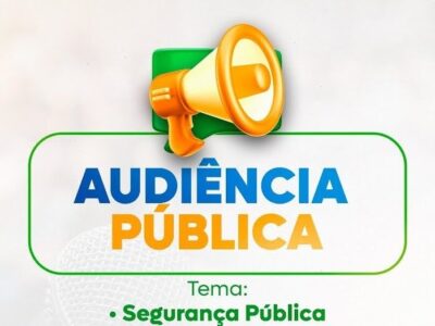 Câmara Municipal de Timon realiza audiência pública sobre segurança nesta terça-feira (24), às 9h