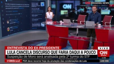 Após vexame de popularidade Lula cancela lives mentirosas e caluniosas contra Bolsonaro…