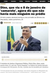 Sobre golpes: Dino caindo de paraquedas?