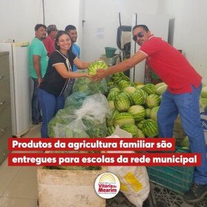 Prefeitura de Vitória do Mearim garante merenda escolar saudável