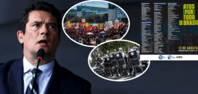 Moro convoca Força Nacional para reprimir estudantes na Esplanada dos Ministérios