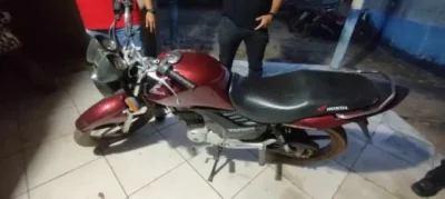 Moto roubada em Pinheiro é recuperada pelo Serviço de Inteligência do 10º BPM em Guimarães
