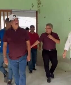 Prefeito Neto Carvalho visita obras educacionais com o secretário de Educação Rarisson Albuquerque