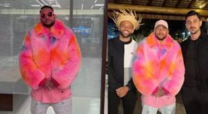 Neymar aposta em look de luxo avaliado em R$ 183 mil durante animada festa junina com amigos.