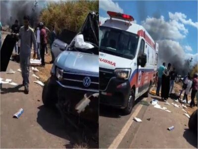 PARÁ: Colisão múltipla deixa cinco mortos e quatro feridos na PA-275 entre Curionópolis e Parauapebas