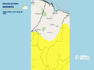 INMET emite alerta de baixa umidade para 45 cidades do MA
