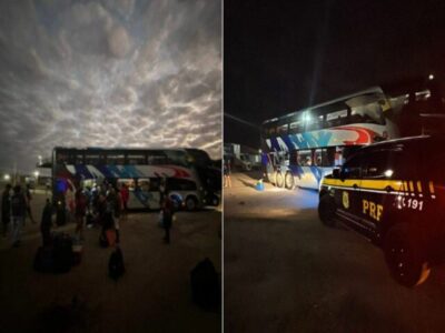 Ônibus irregular é apreendido em São Paulo com trabalhadores maranhenses
