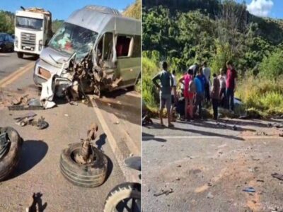 Três pessoas morrem após veículo invadir contramão na BR-222