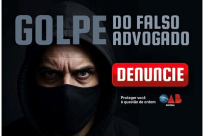Escritório de advocacia do Dr. Israel lança comunicado a seus clientes sobre golpe do falso advogado