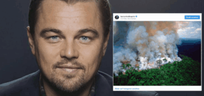 Destruição da Amazônia por Bolsonaro revolta DiCaprio: aterrorizante