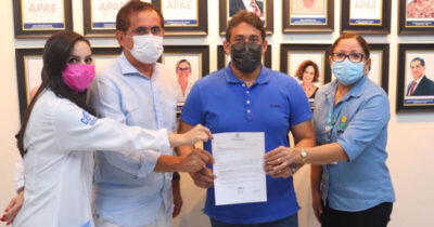 Emenda de 200 mil destinada por Osmar Filho ajudará no parque tecnológico da Apae